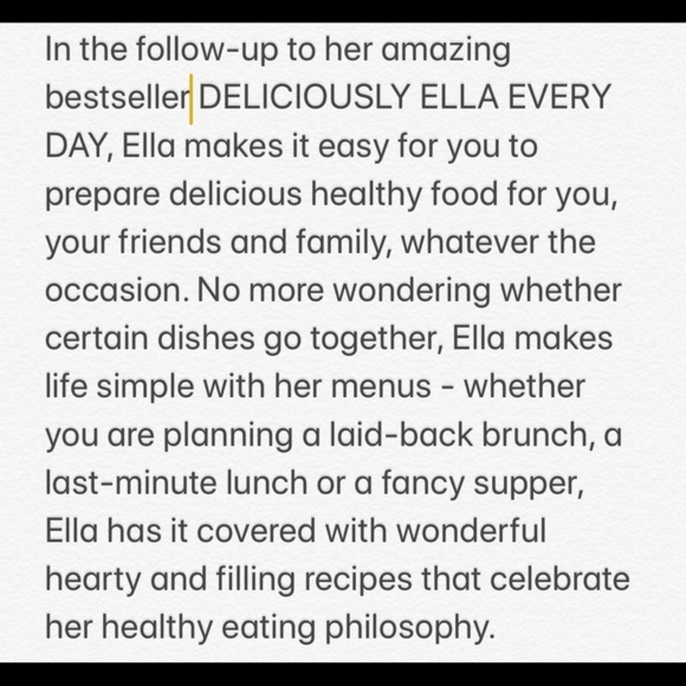 DELICIOUSLY ELLA NATURAL FEASTS COOKBOOK 100+ HEALTHY PLANT BASED RECIPES - Picture 4 of 5